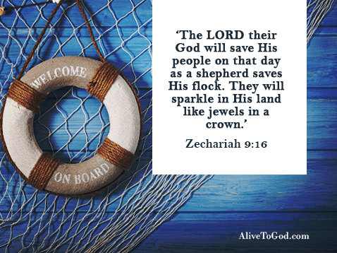 Be encouraged because the Lord loves to save His people.