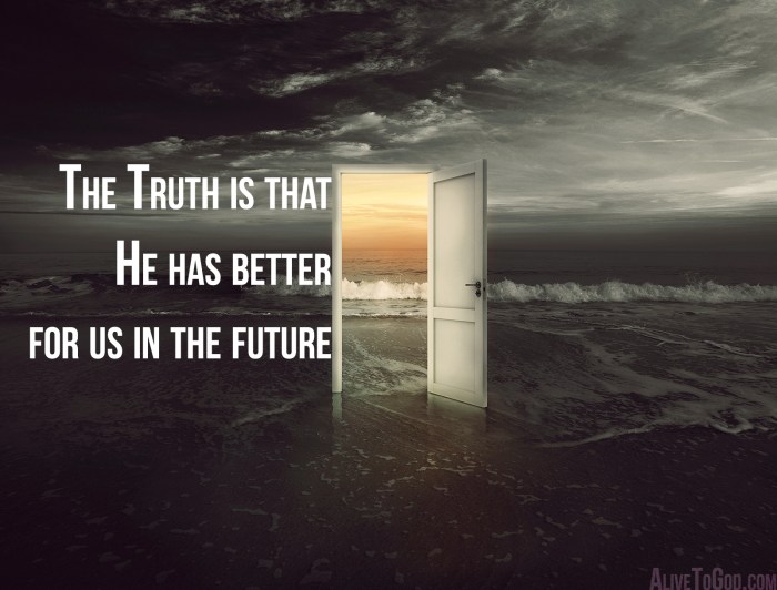 Open door into the colorful sunset