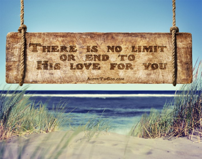 Beach with Empty Plank Sign